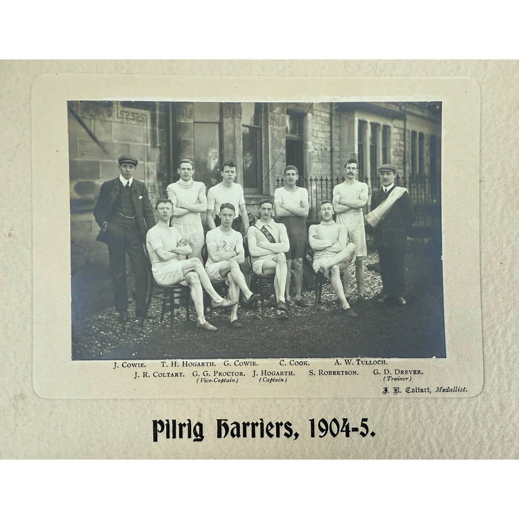 Antique Scottish Distance Running Photos Pilrig Harriers