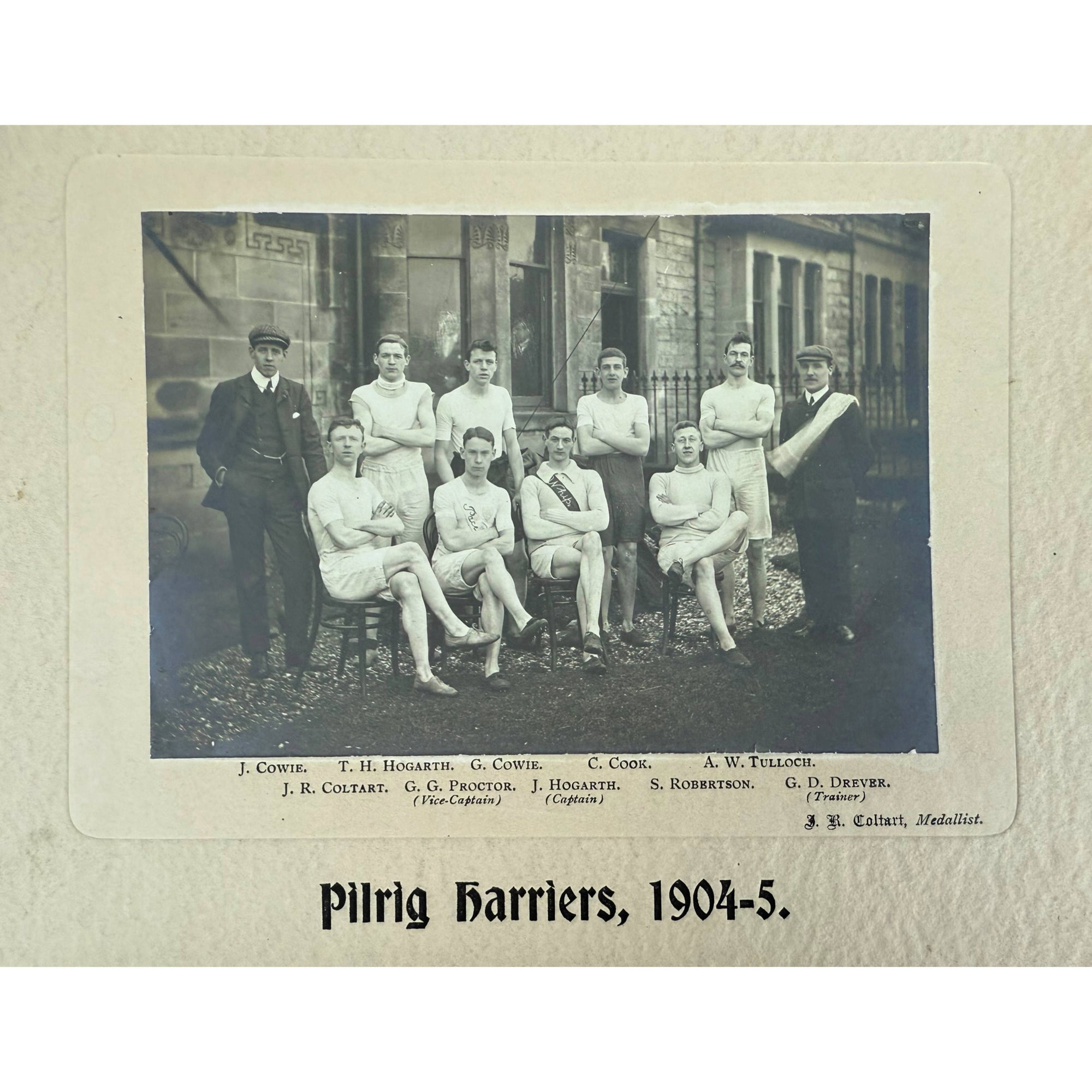 Antique Scottish Distance Running Photos Pilrig Harriers