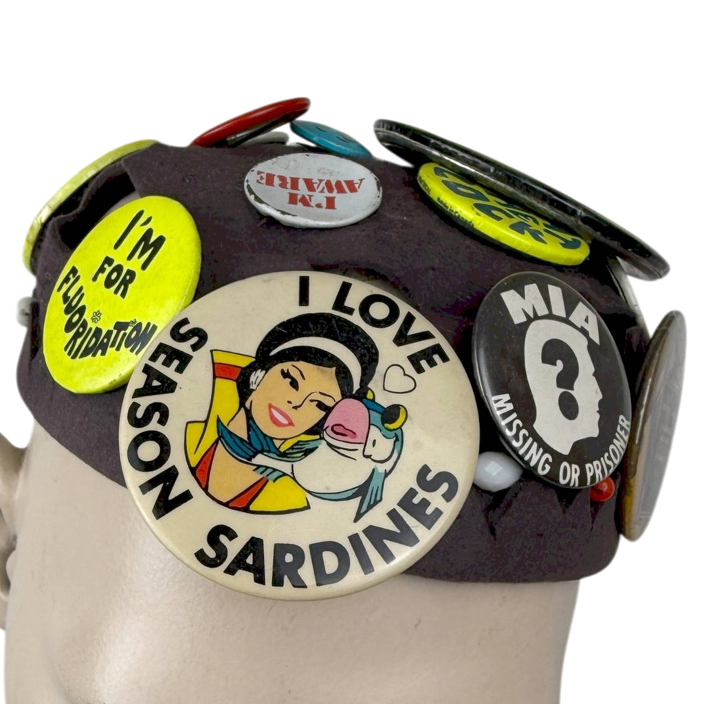 Vintage Pinback Hat 1960s–1970s Jughead Whoopee Cap