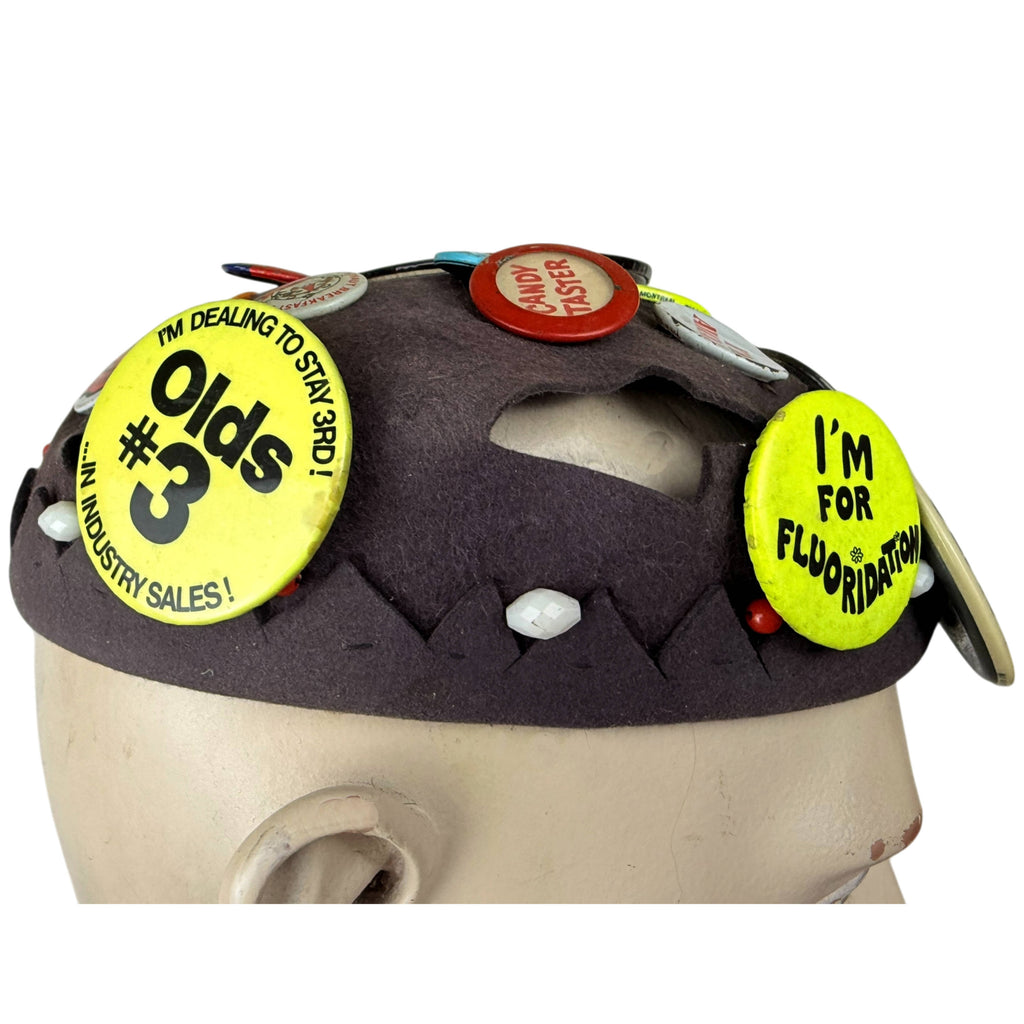 Vintage Pinback Hat 1960s–1970s Jughead Whoopee Cap