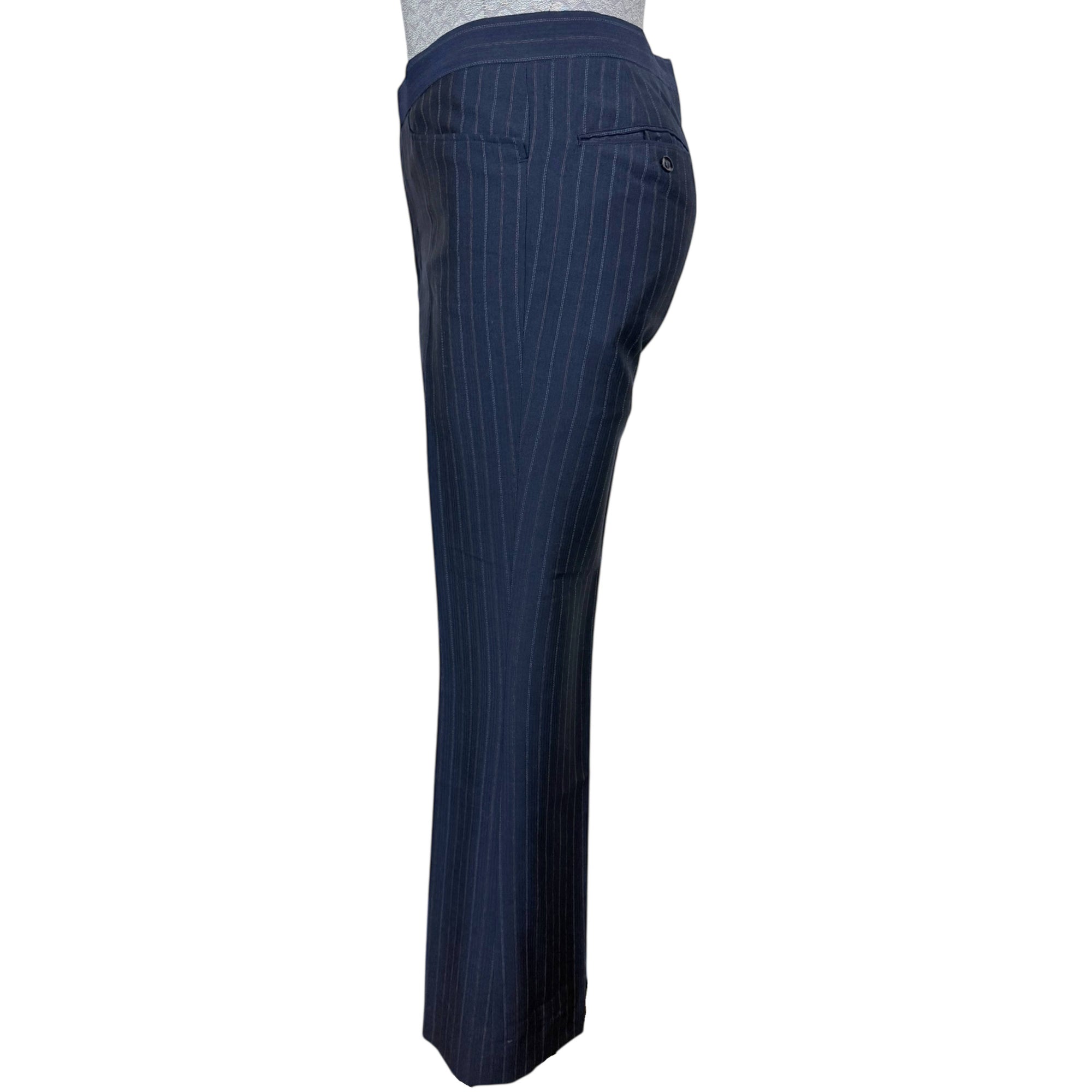 Vintage 1970s Men’s Pinstripe Suit Custom Tailored Sz Small