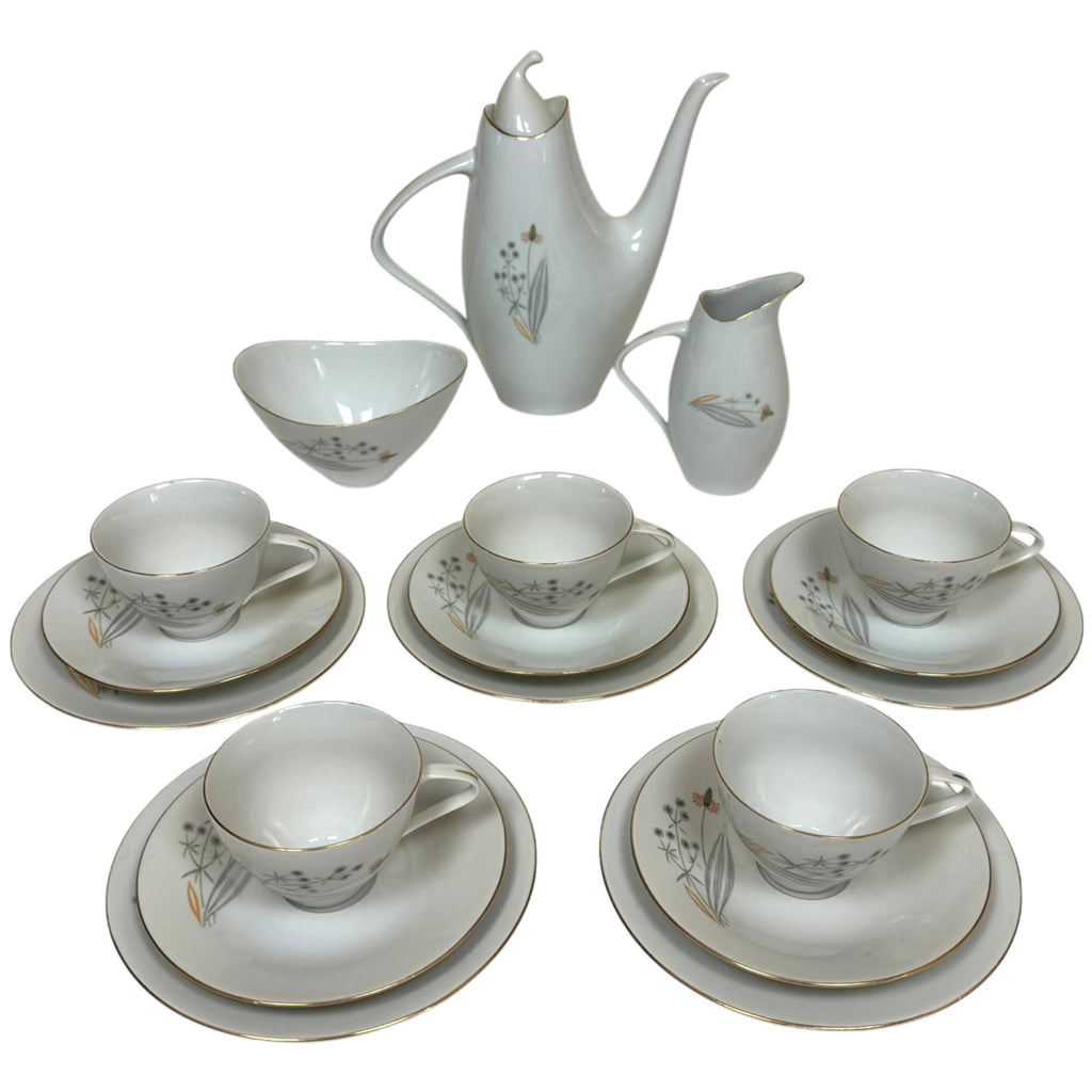 Czech Mid-Century Elka Coffee Set Jaroslav Ježek Design 1957