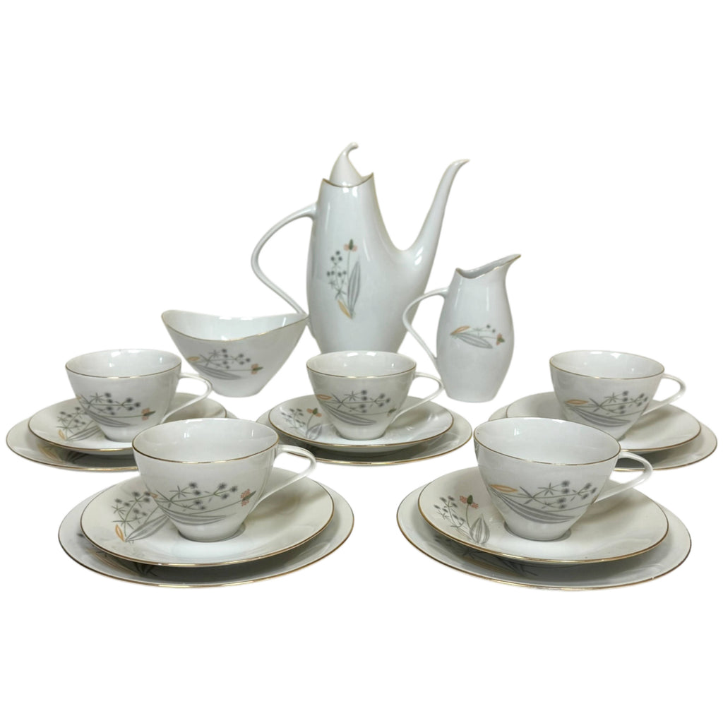 Czech Mid-Century Elka Coffee Set Jaroslav Ježek Design 1957