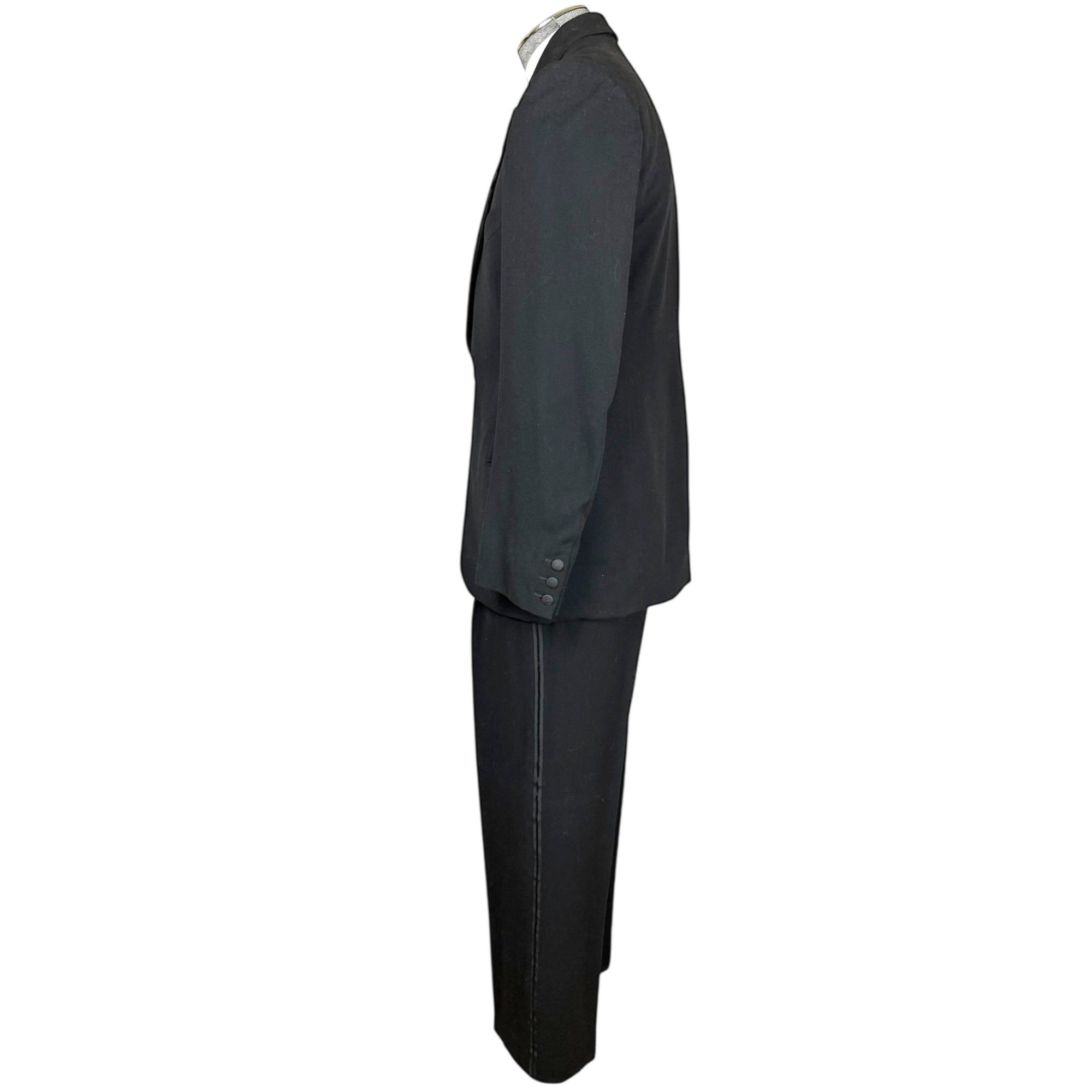 Vintage 1950s Tuxedo Custom Tailored Gioacchino Pirri Sicily