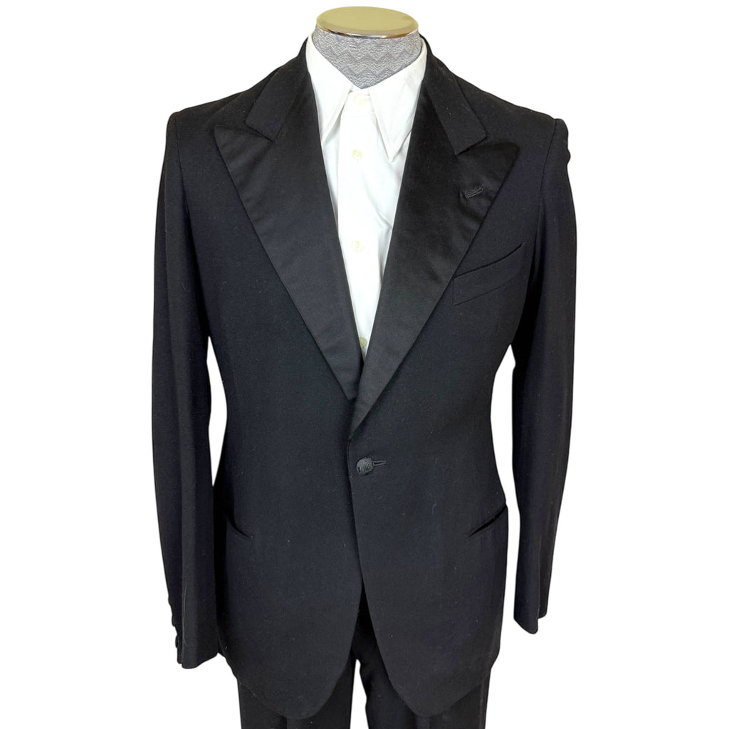 Vintage 1950s Tuxedo Custom Tailored Gioacchino Pirri Sicily
