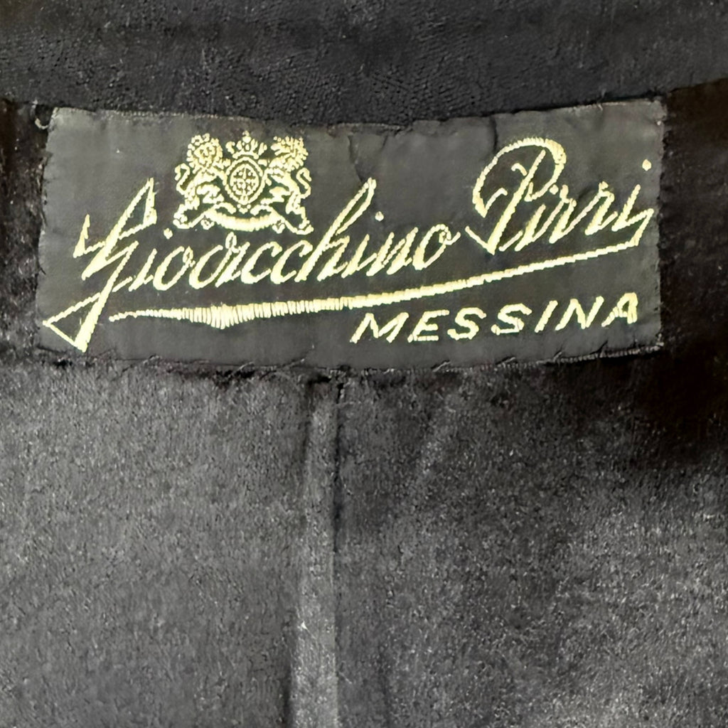 Vintage 1950s Tuxedo Custom Tailored Gioacchino Pirri Sicily