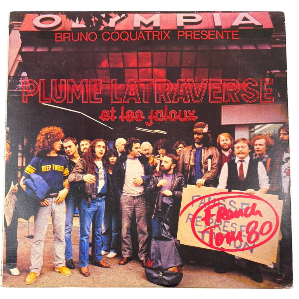 1981 Plume Latraverse LP Vinyl Record French Tour 80 Near Mint