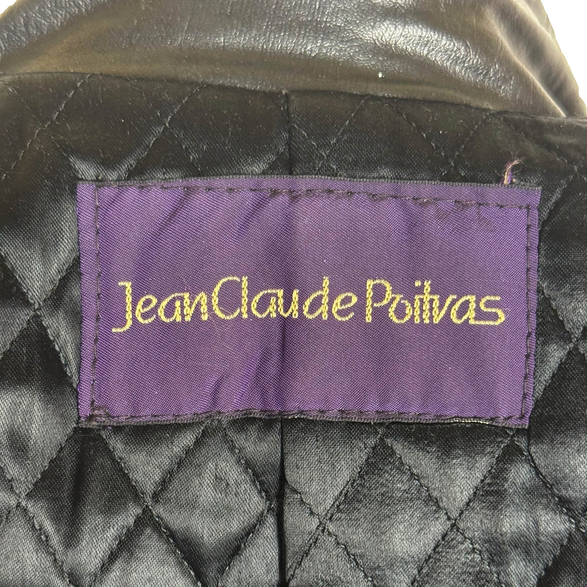 Vintage 1980s Jean-Claude Poitras Faux Leopard Fur Jacket