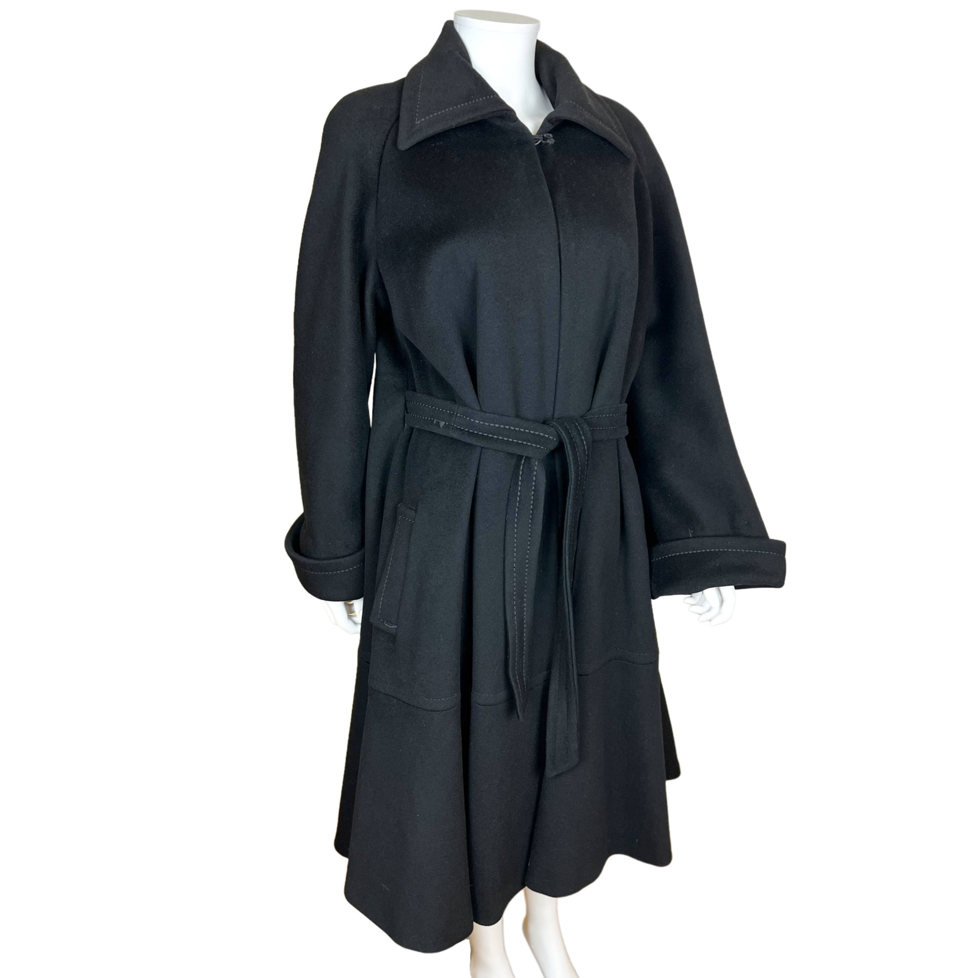 1970 Vintage Blin & Blin Wool Coat Primrose Garments Toronto