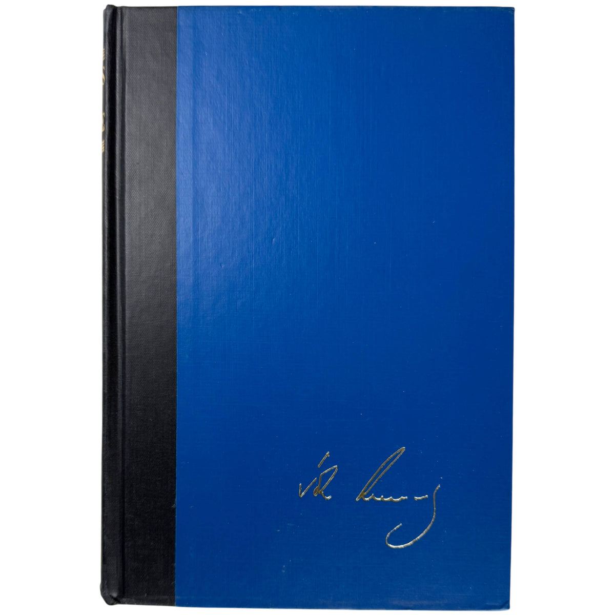 John F. Kennedy Profiles in Courage blue and black hardcover binding with gilt facsimile signature