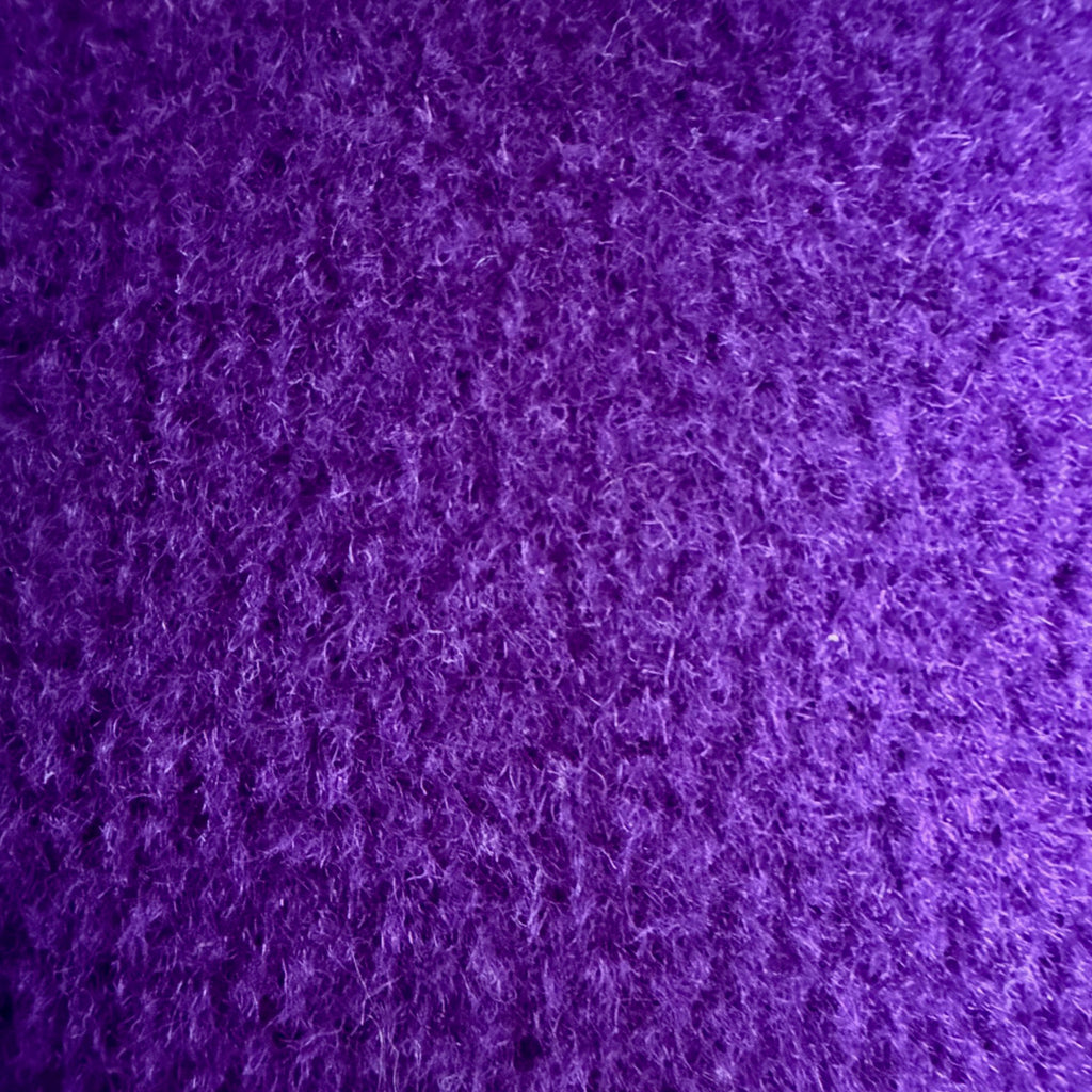 Vintage 1970s Wrap Coat Purple Wool Made in Canada Ladies M