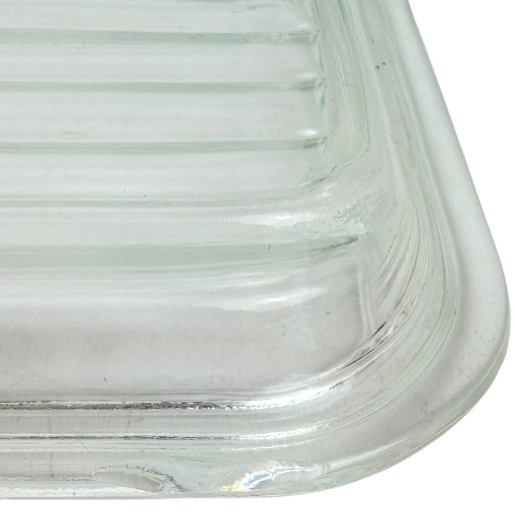 1950s Vintage Pyrex Glass Amish Butterprint Refrigerator Dishes 501 502 Set of 3