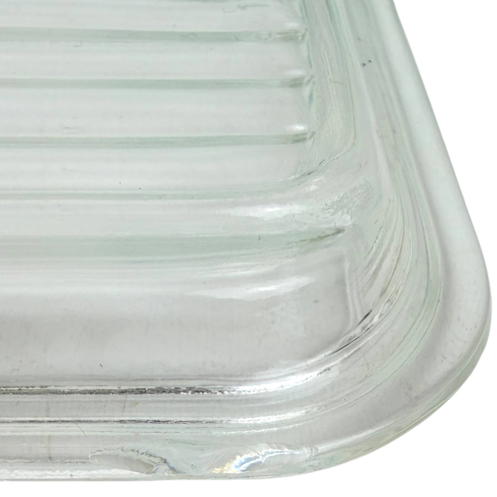 1950s Vintage Pyrex Glass Amish Butterprint Refrigerator Dishes 501 502 Set of 3