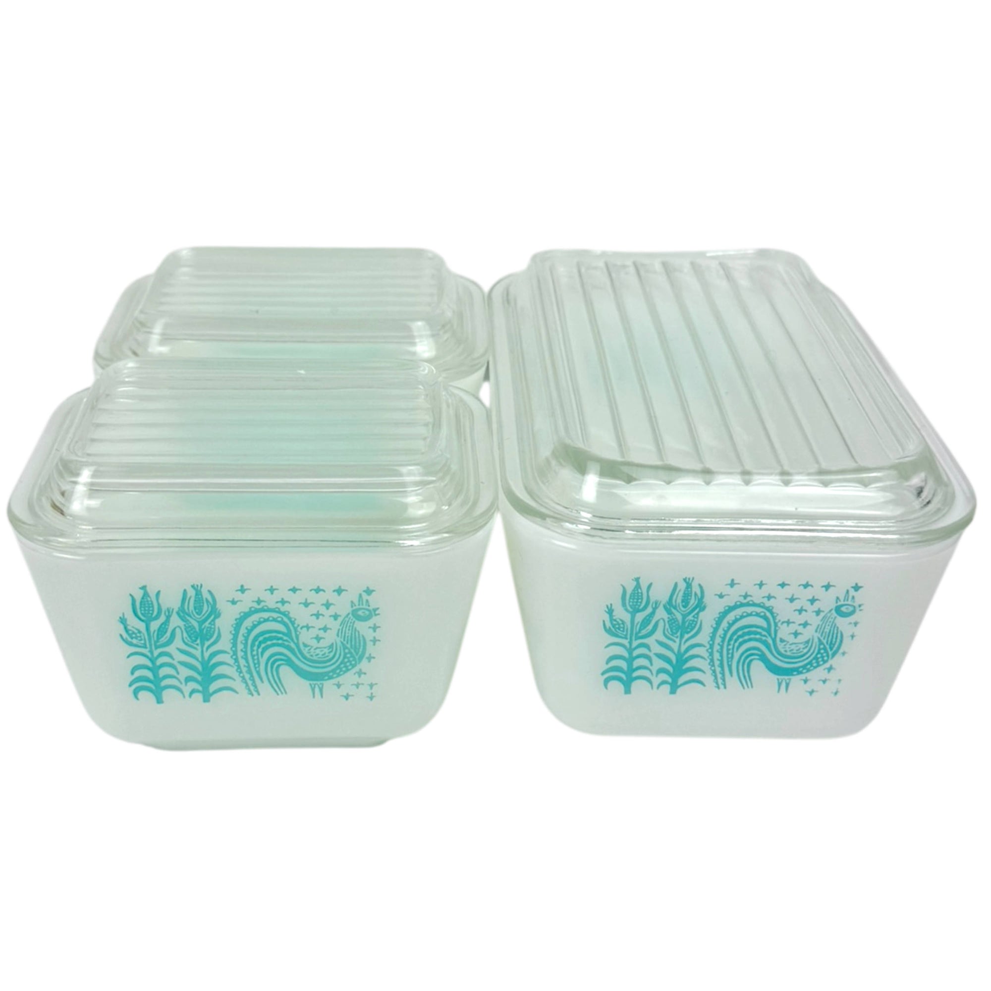 Pyrex-Amish-Butterprint-Refrigerator-Dishes