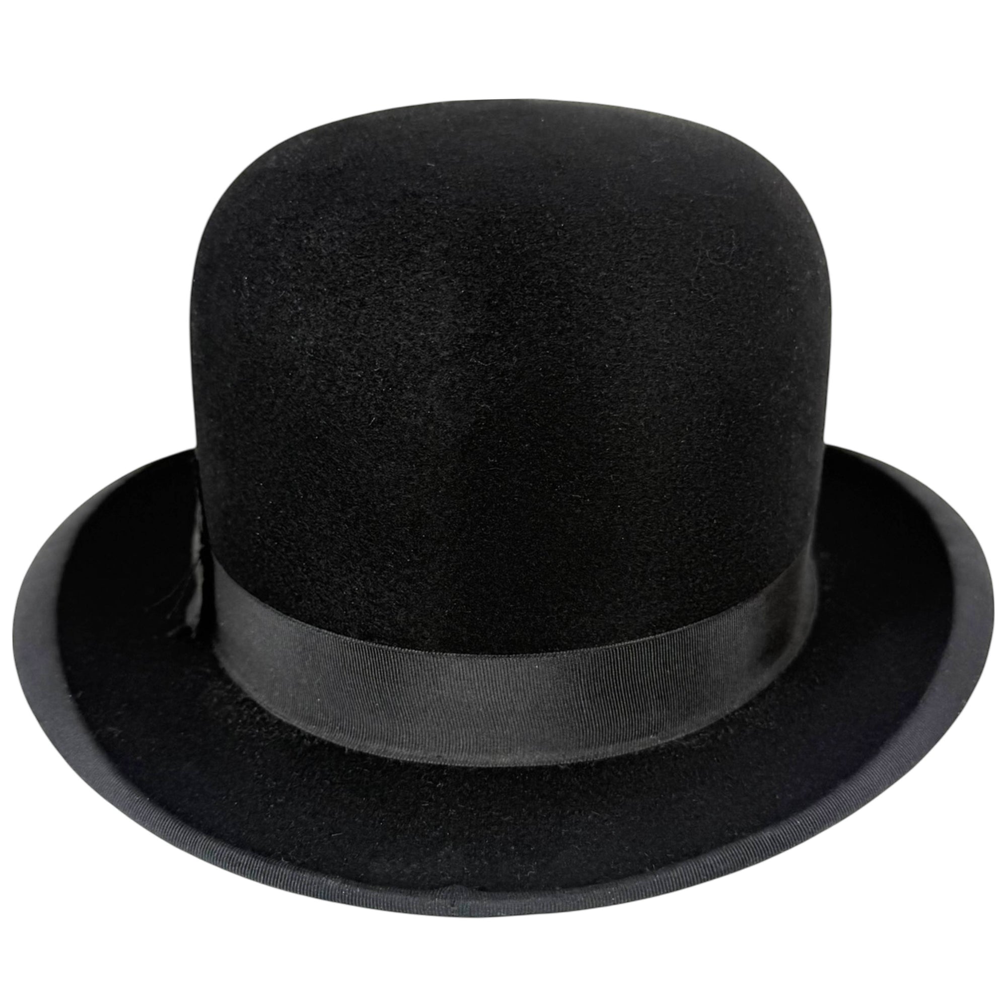 Antique British Bowler Hat Union-Made Royal Warrant Sz 6 1/2