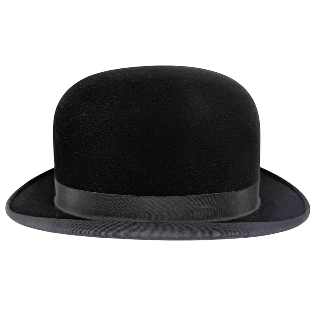 Antique British Bowler Hat Union-Made Royal Warrant Sz 6 1/2