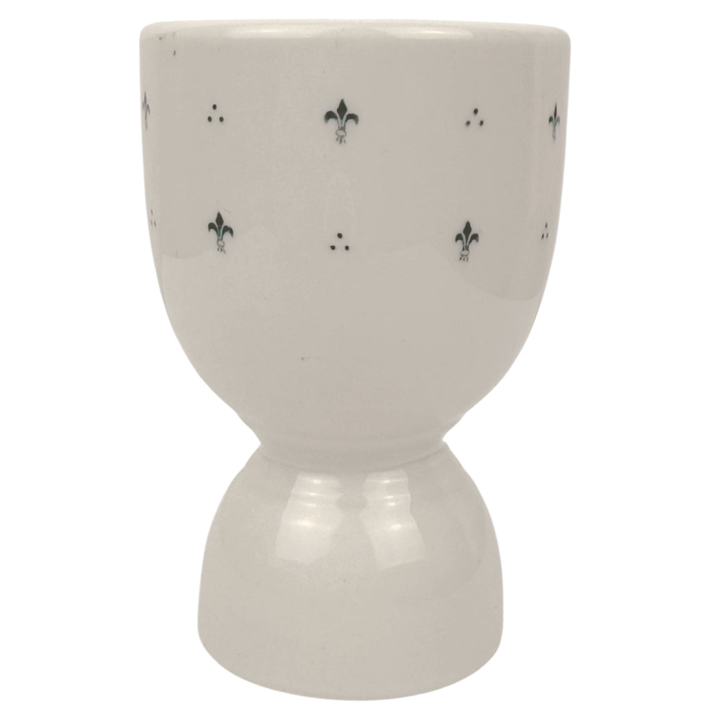 back of Vintage Queen Elizabeth Hotel Montreal Egg Cup