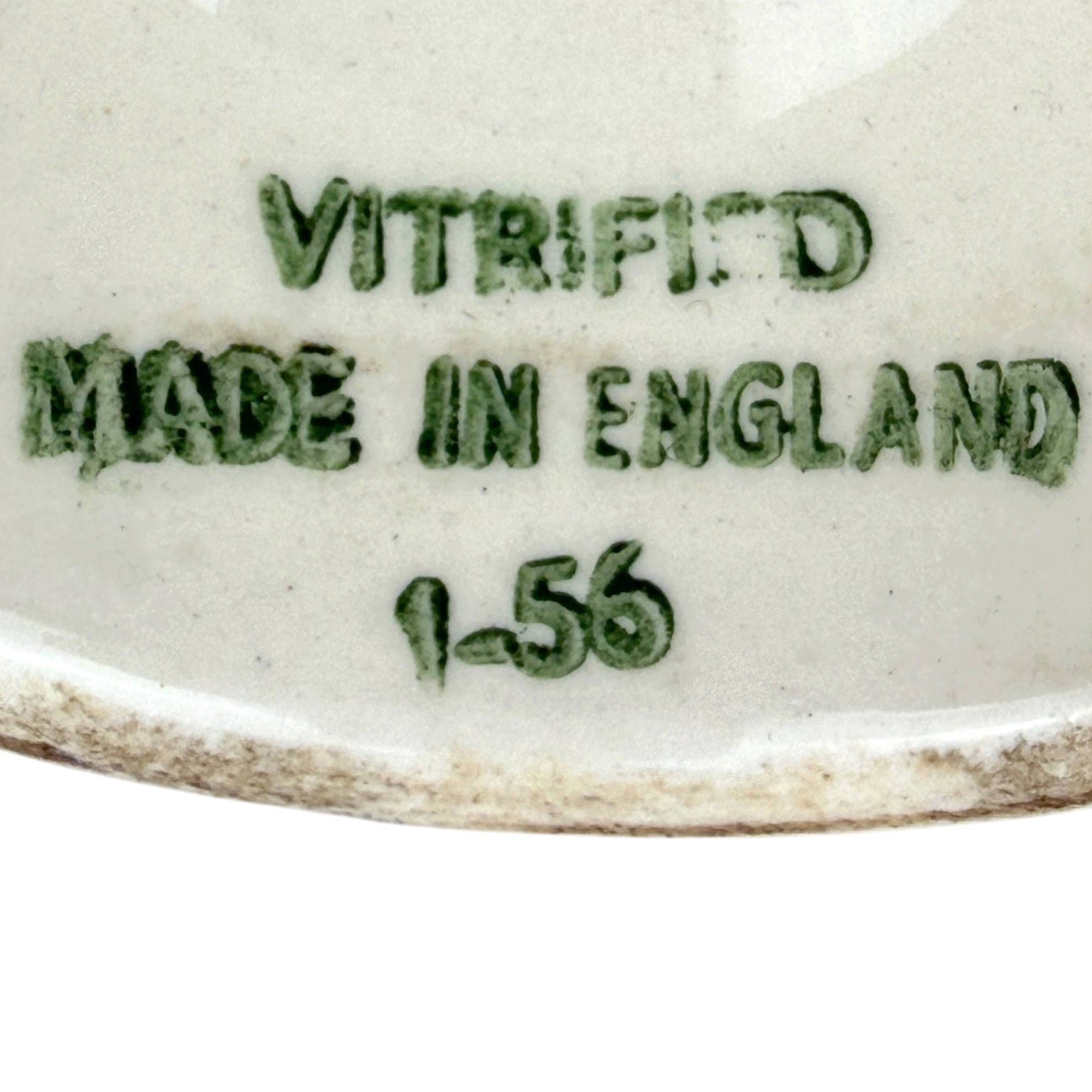 vitrified made in england 1-56 stamp on egg cup