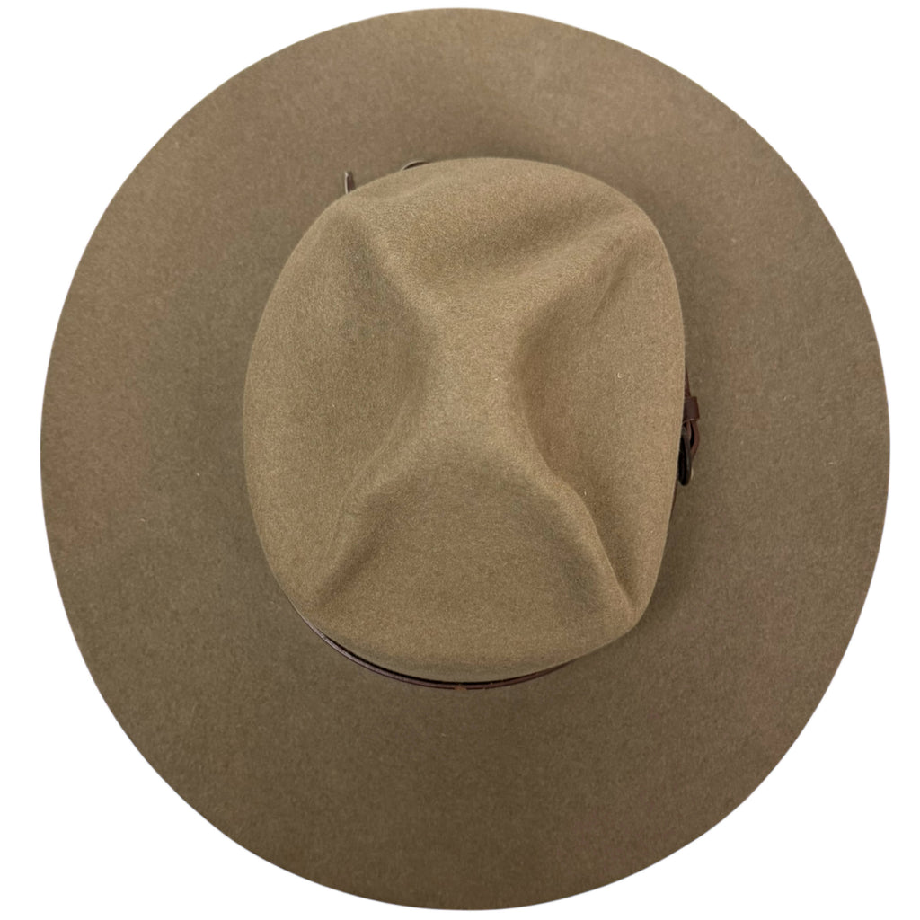 Vintage RCMP Stetson Hat Canadian Mounties Dated 1968 Size 7