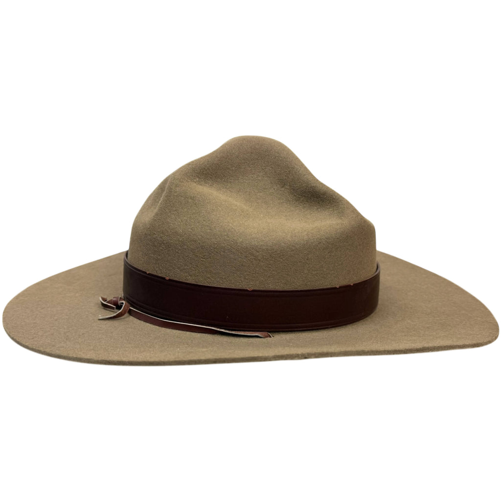 Vintage RCMP Stetson Hat Canadian Mounties Dated 1968 Size 7