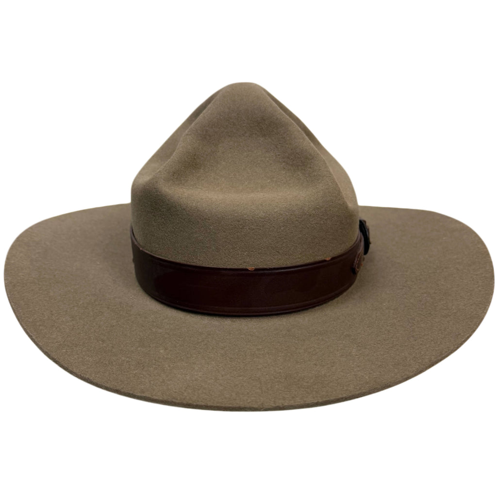 Vintage RCMP Stetson Hat Canadian Mounties Dated 1968 Size 7