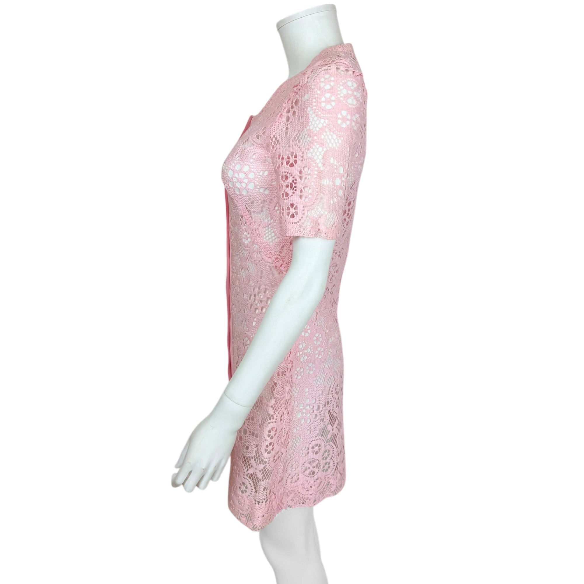 Vintage 1970s Radley of London Dress Ossie Clark Era Size 2