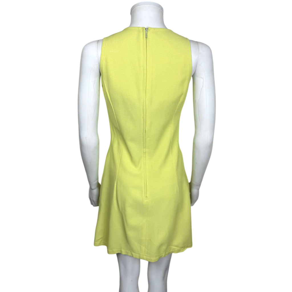 Ossie Clark Era Radley of London Mini Dress Vintage 1970s Size 2