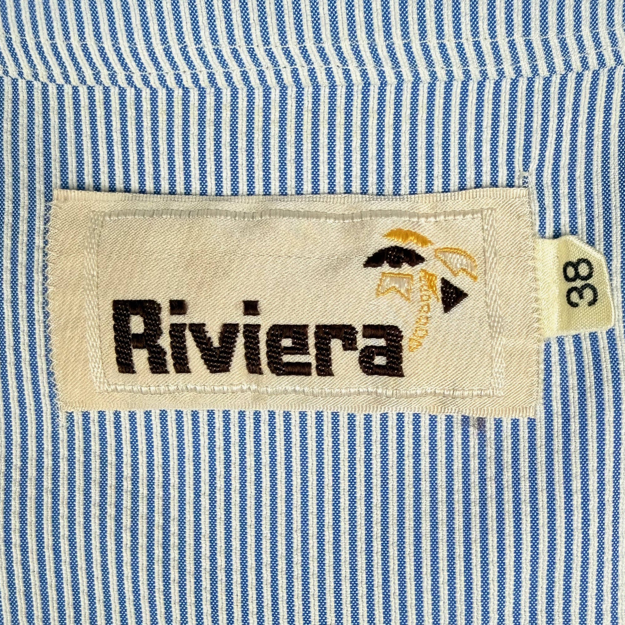 Riviera Canada vintage clothing label size 38