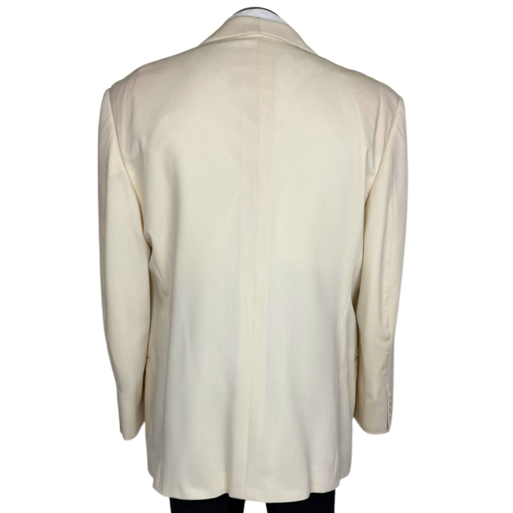 1990s Vintage Dinner Jacket Custom Tailored Mens Sz L Tall
