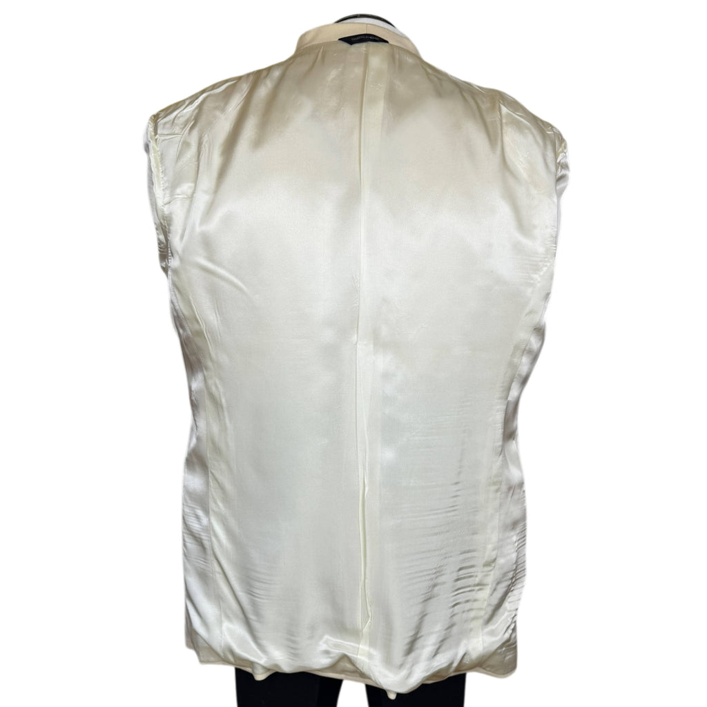 1990s Vintage Dinner Jacket Custom Tailored Mens Sz L Tall