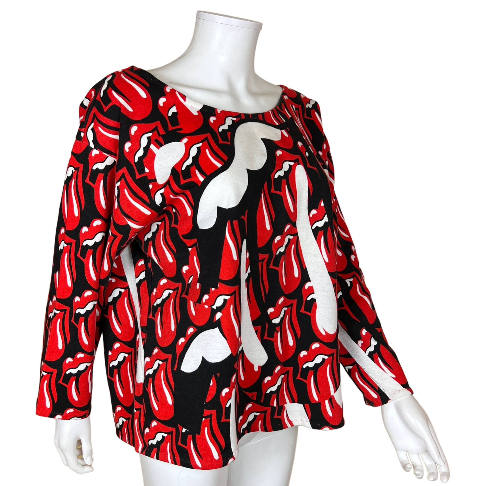 Rolling Stones Steel Wheels Tour 1989 Tongues Top Brockum L