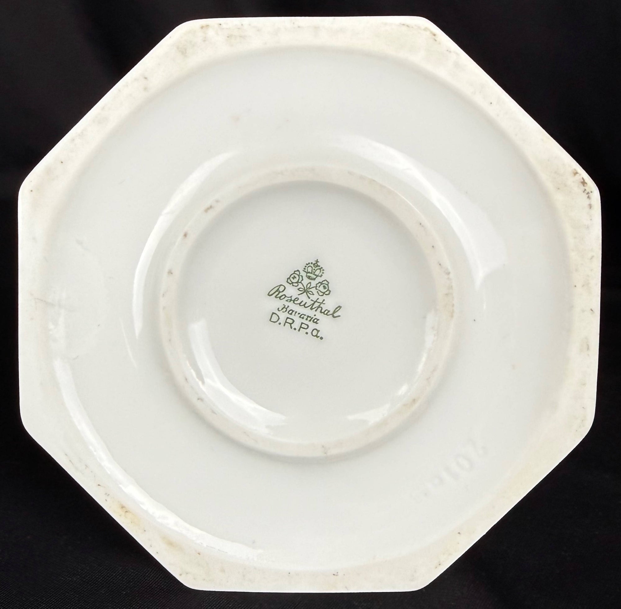 Art Deco Rosenthal Anita Porcelain Sculpture Flower Frog Dorothea Charol Model 201a