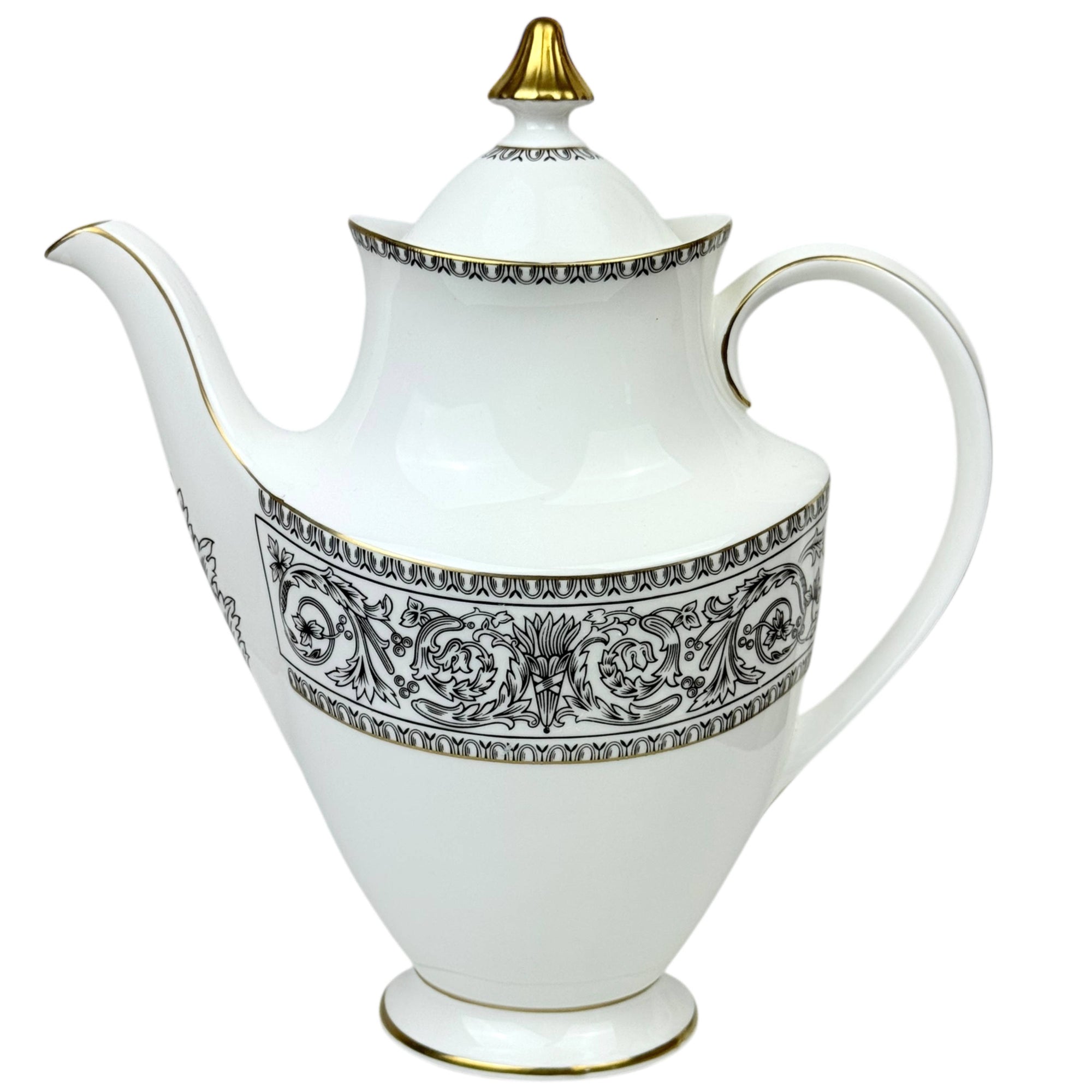 Vintage Royal Doulton Baronet Coffee Pot Fine Bone China