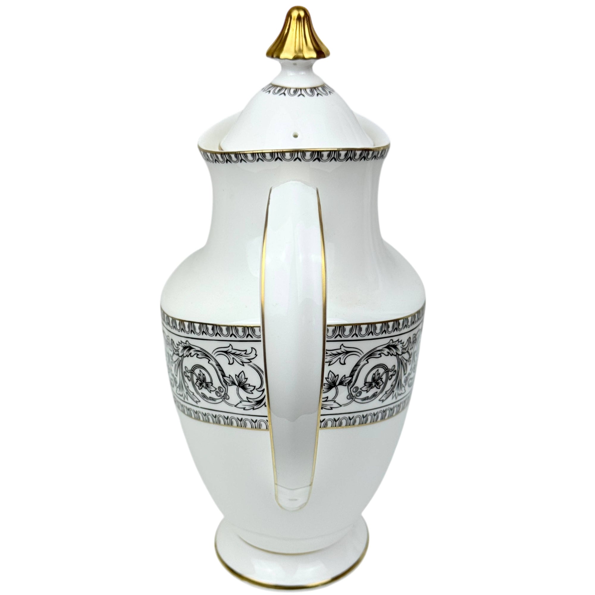 Vintage Royal Doulton Baronet Coffee Pot Fine Bone China