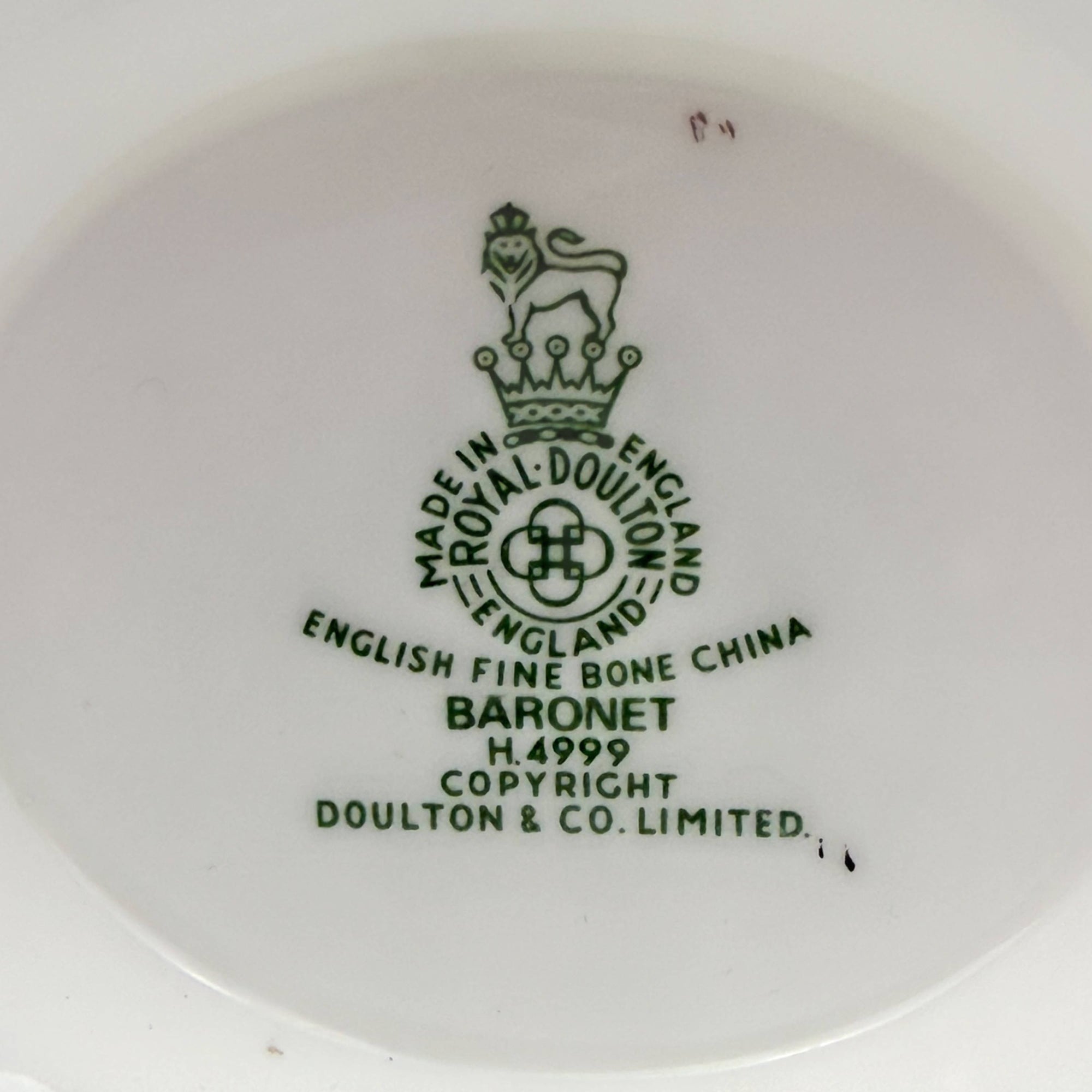 Vintage Royal Doulton Baronet Coffee Pot Fine Bone China