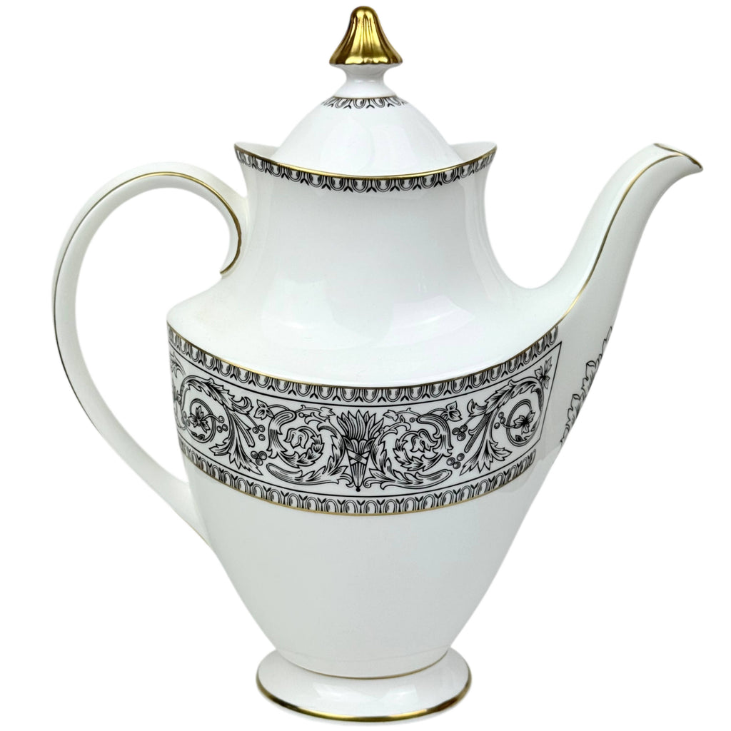 Vintage Royal Doulton Baronet Coffee Pot Fine Bone China