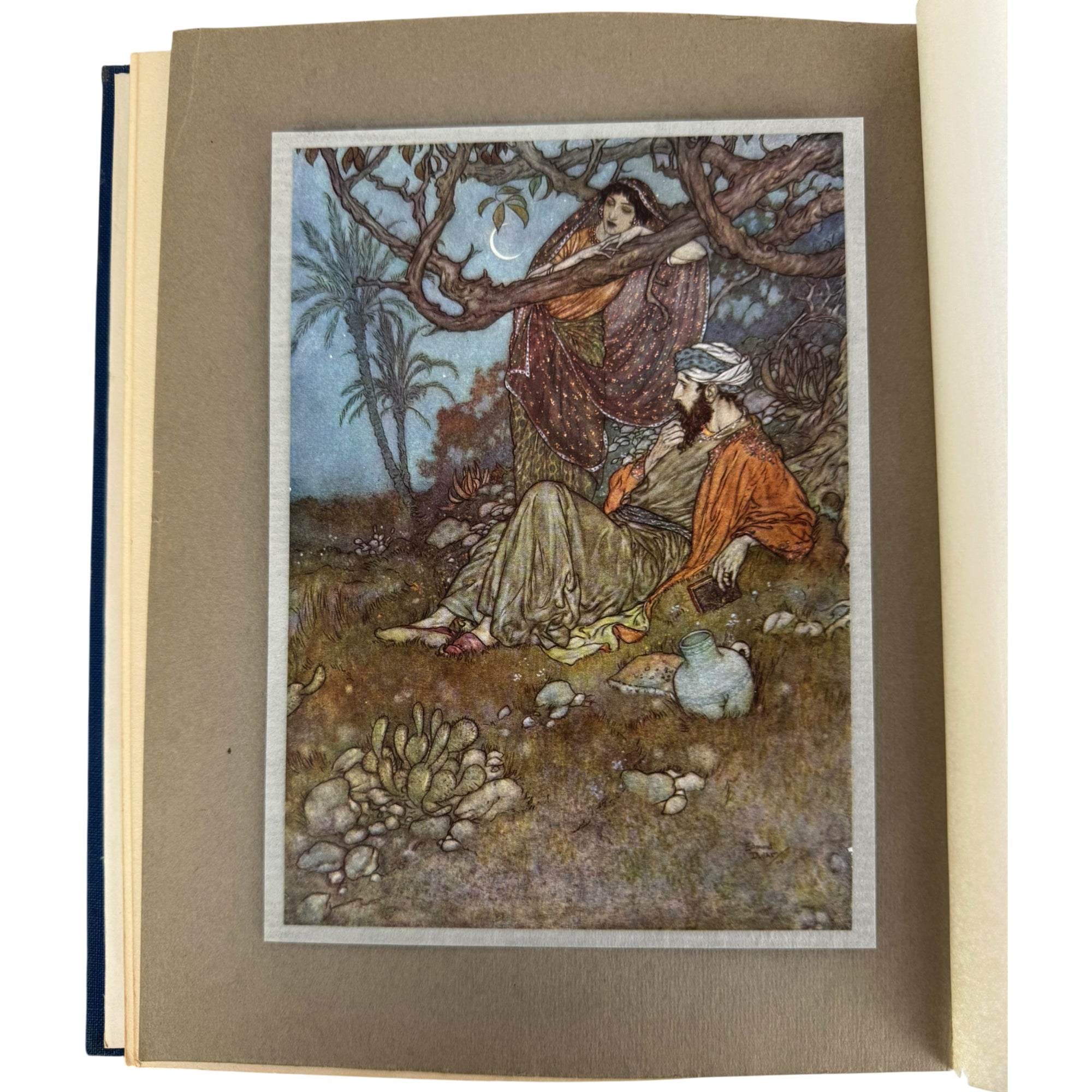 Edmund Dulac illustration in Rubaiyat of Omar Khayyam book