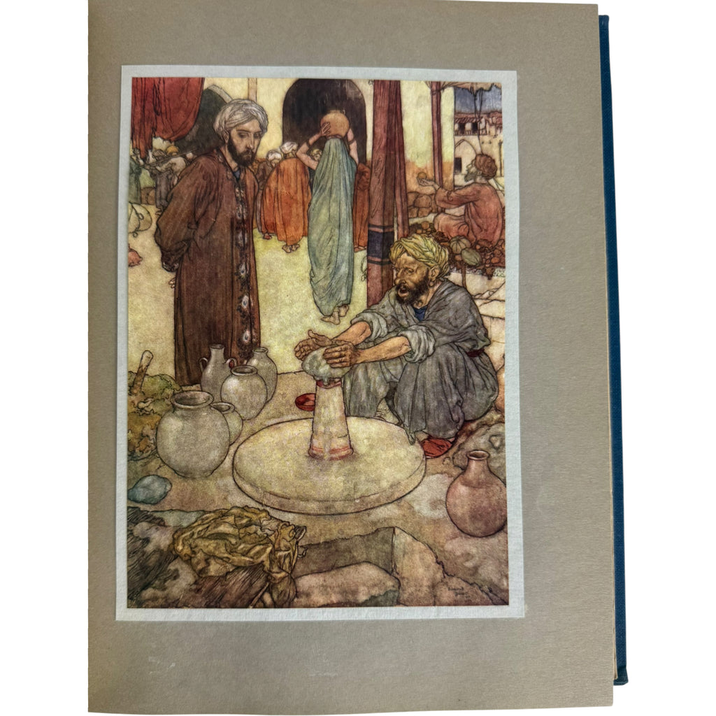 illustration by Edmund Dulac in the rubaiyat of omar khayyam