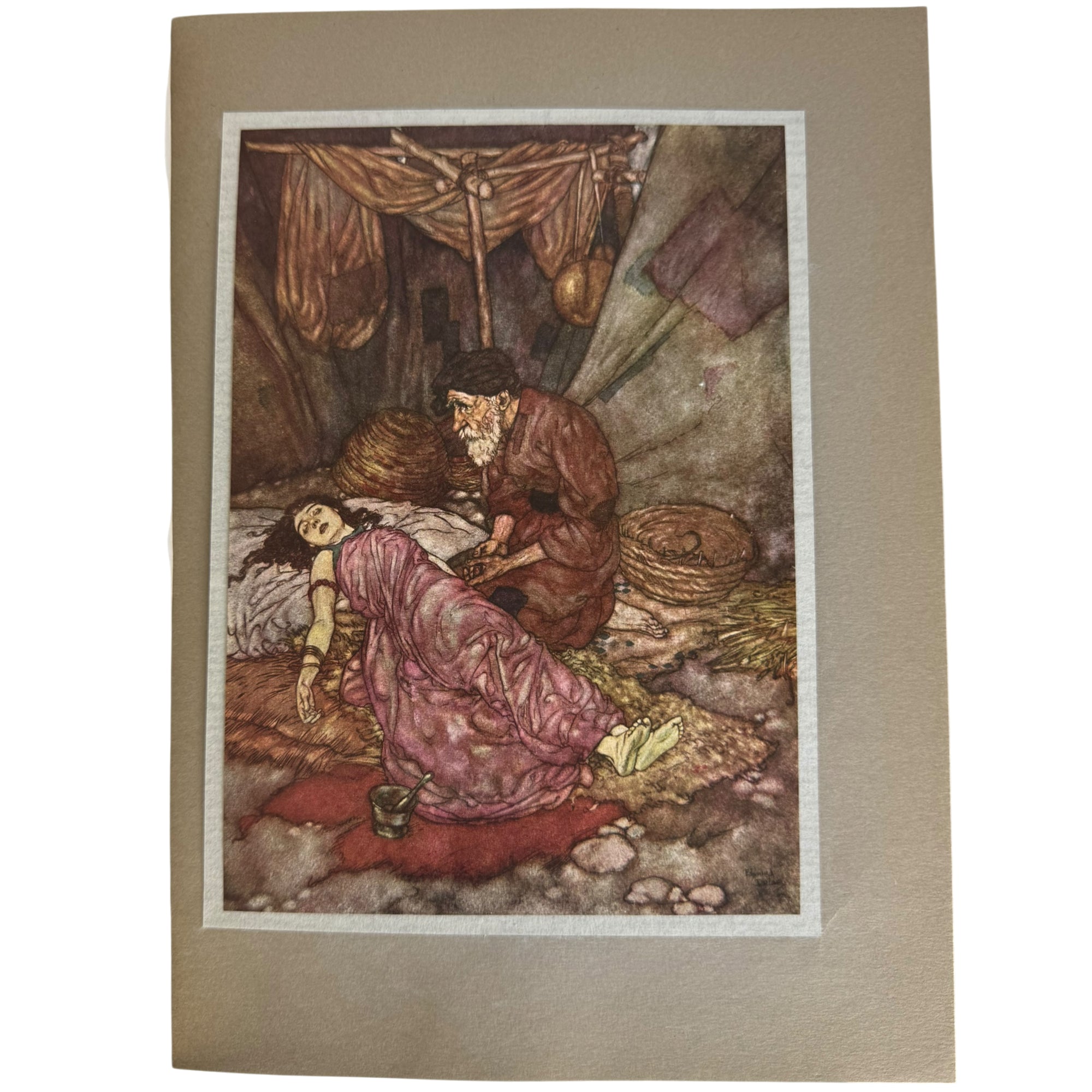 Edmund Dulac rubaiyat of omar khayyam illustration 