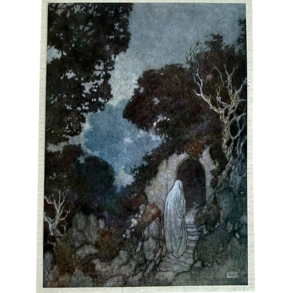 1910s edition of rubaiyat of omar khayyam illustration by Edmund Dulac
