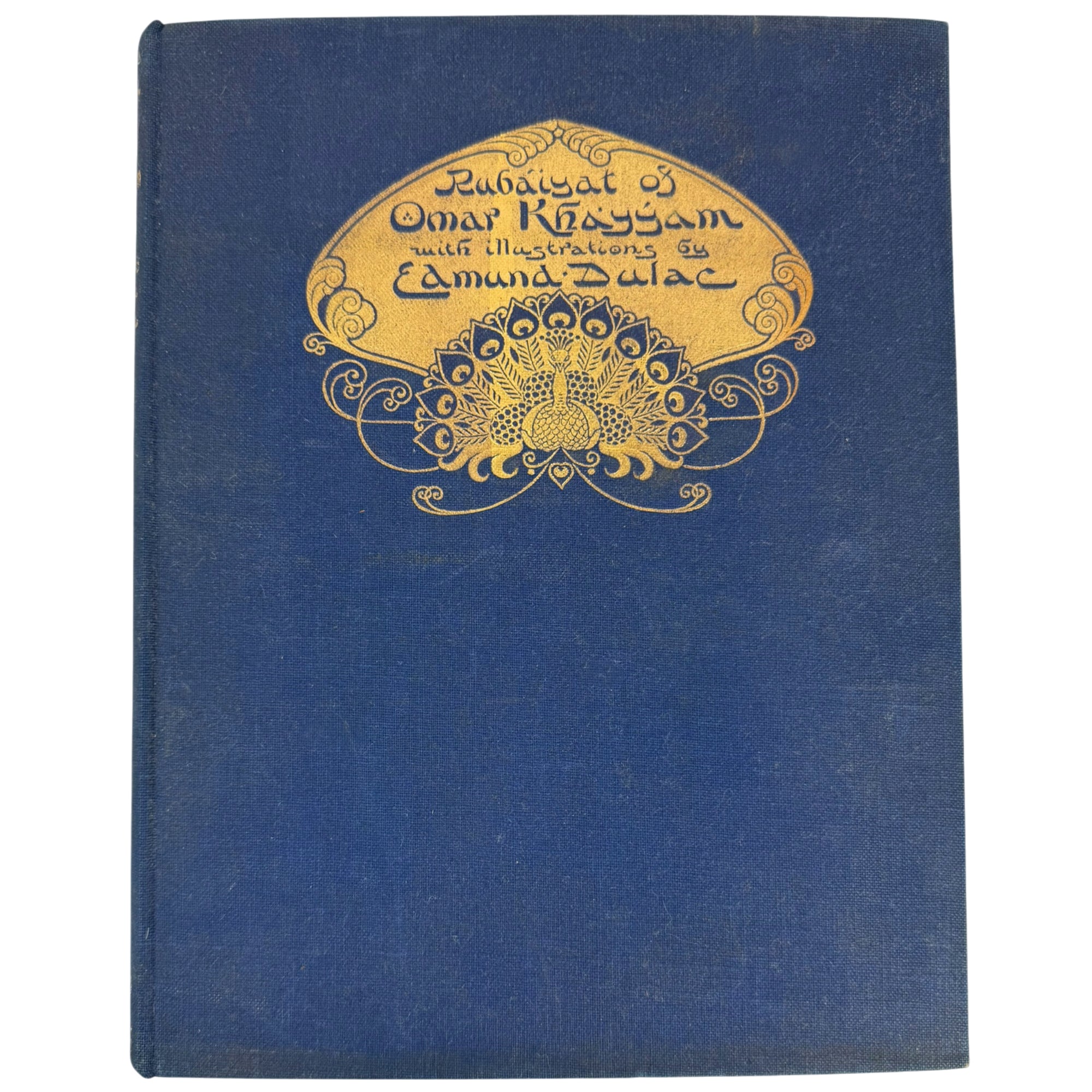 Antique Rubaiyat of Omar Khayyam Edmund Dulac 12 Tipped-In Colour Plates c. 1910s