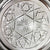 ABP Canadian Brilliant Cut Glass Plate w Ryrie Sterling Rim