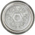 ABP Canadian Brilliant Cut Glass Plate w Ryrie Sterling Rim