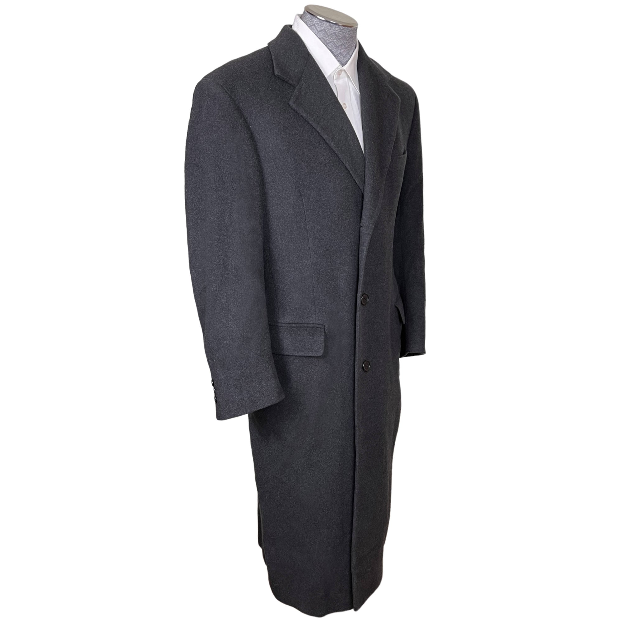 Vintage Saks 5th Avenue Loro Piana 100% Cashmere Overcoat M