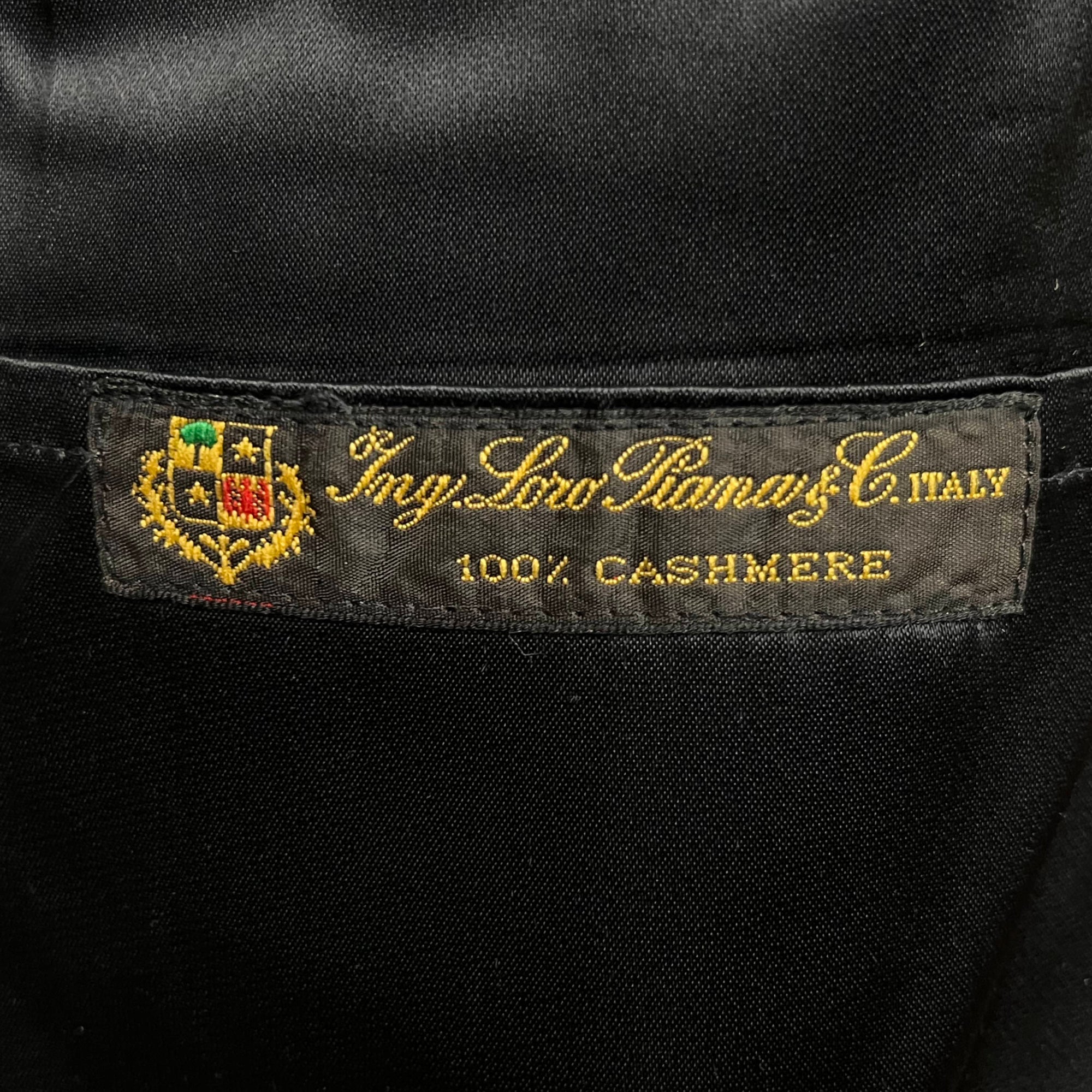 Vintage Saks 5th Avenue Loro Piana 100% Cashmere Overcoat M