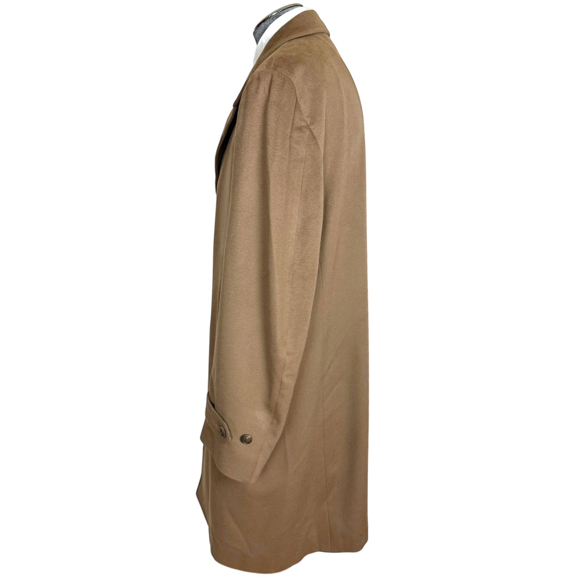 Samuelsohn 100% Cashmere Overcoat Made in Canada Men’s Sz 46