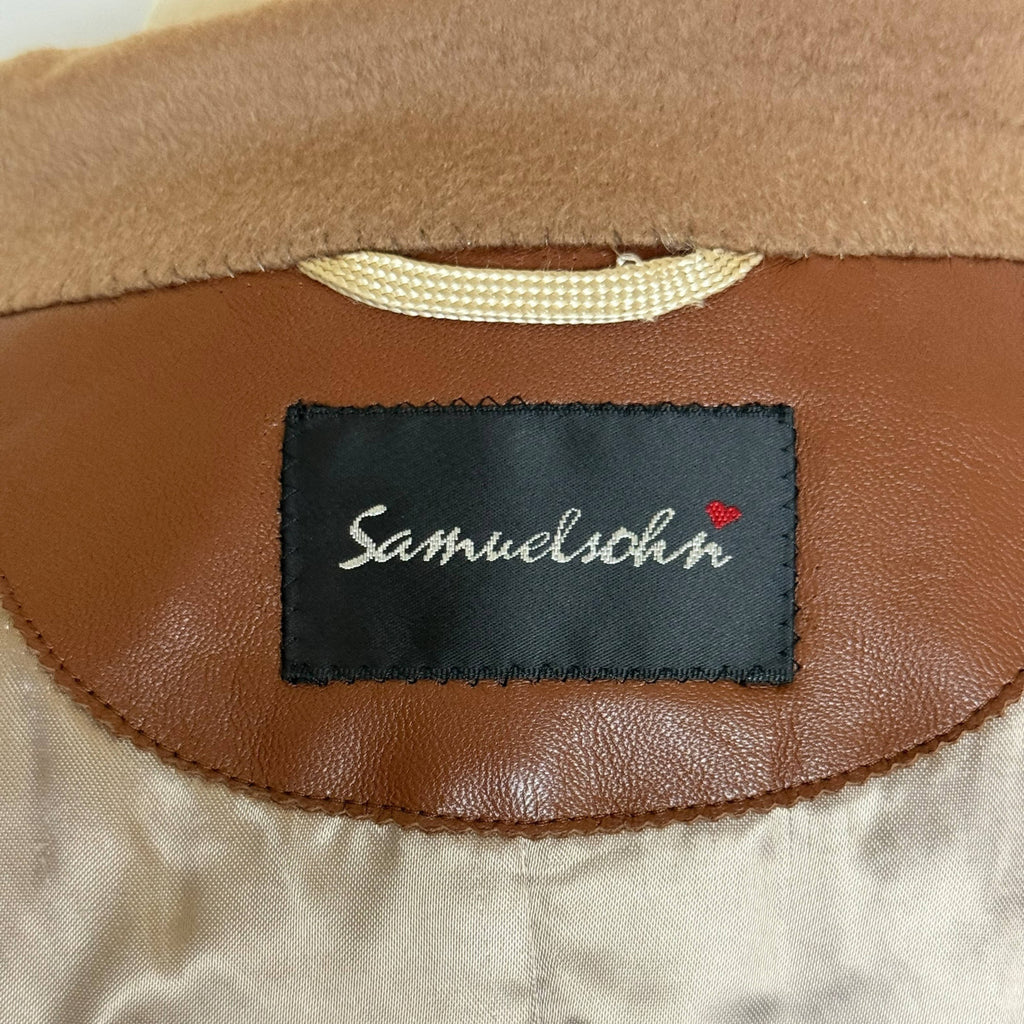 Samuelsohn 100% Cashmere Overcoat Made in Canada Men’s Sz 46