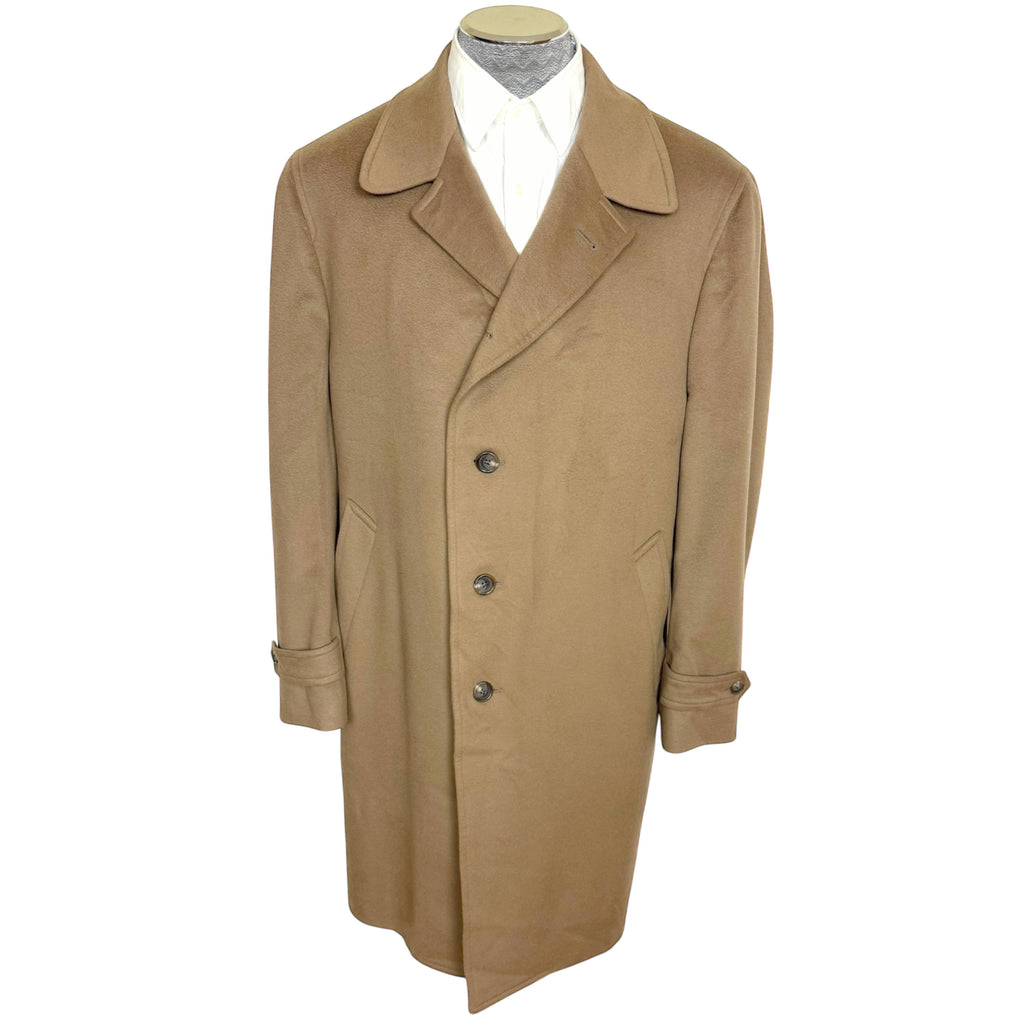 Samuelsohn 100% Cashmere Overcoat Made in Canada Men’s Sz 46