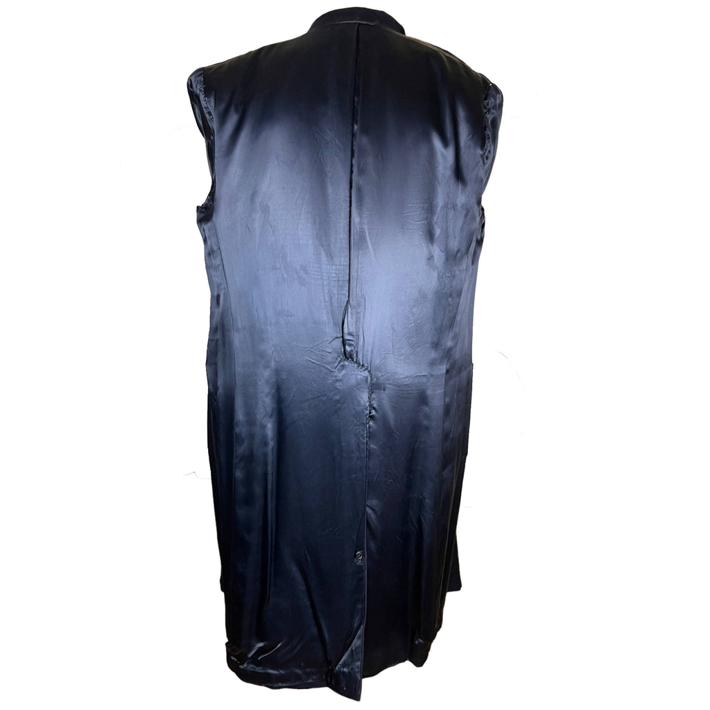 1980s Vintage Mens Overcoat Wool Coat by Samuelsohn Size 42