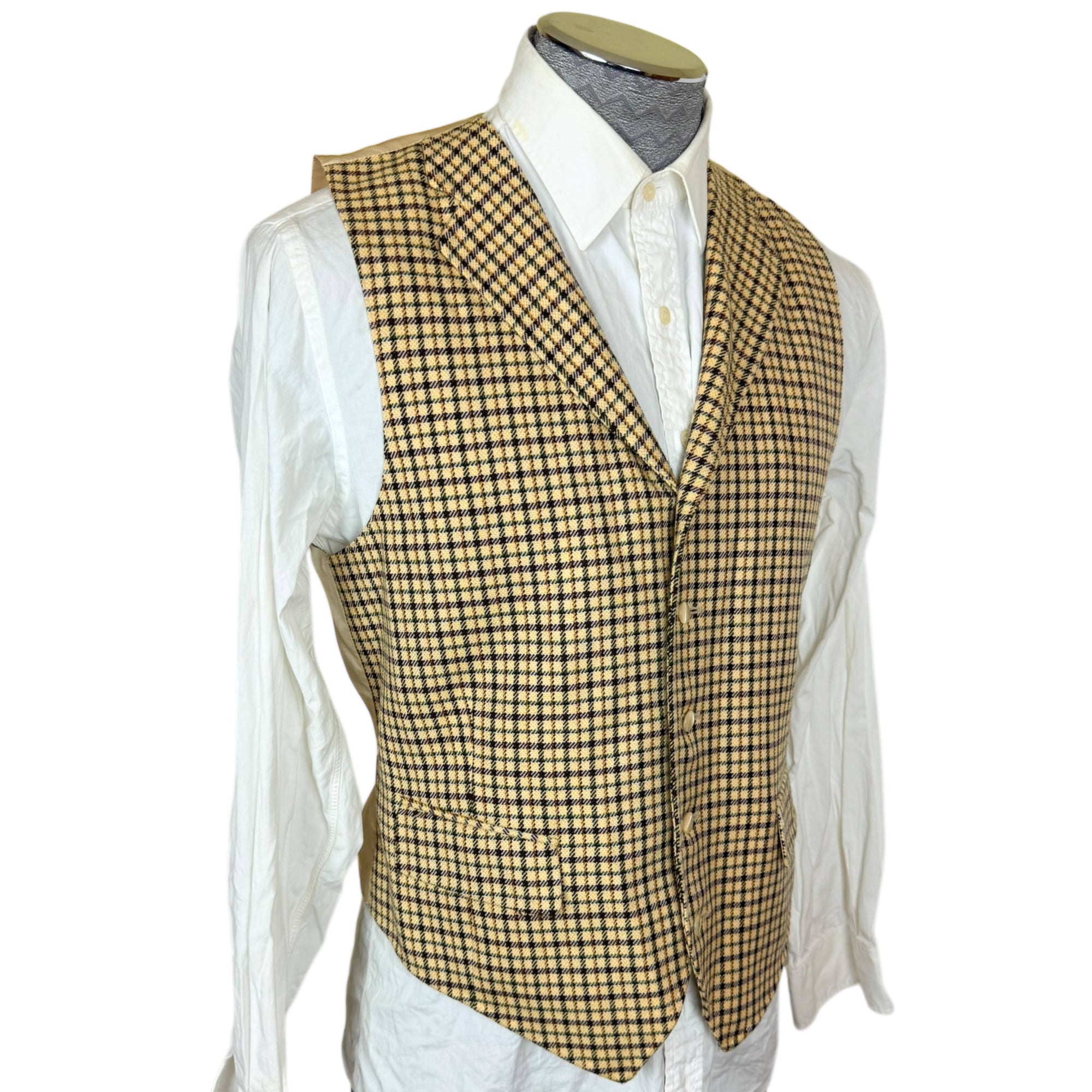 Vintage Men’s Vest Samuelsohn Wool & Cashmere Made in Canada Size 40